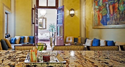 Dining at
Casa Lecanda
in Merida