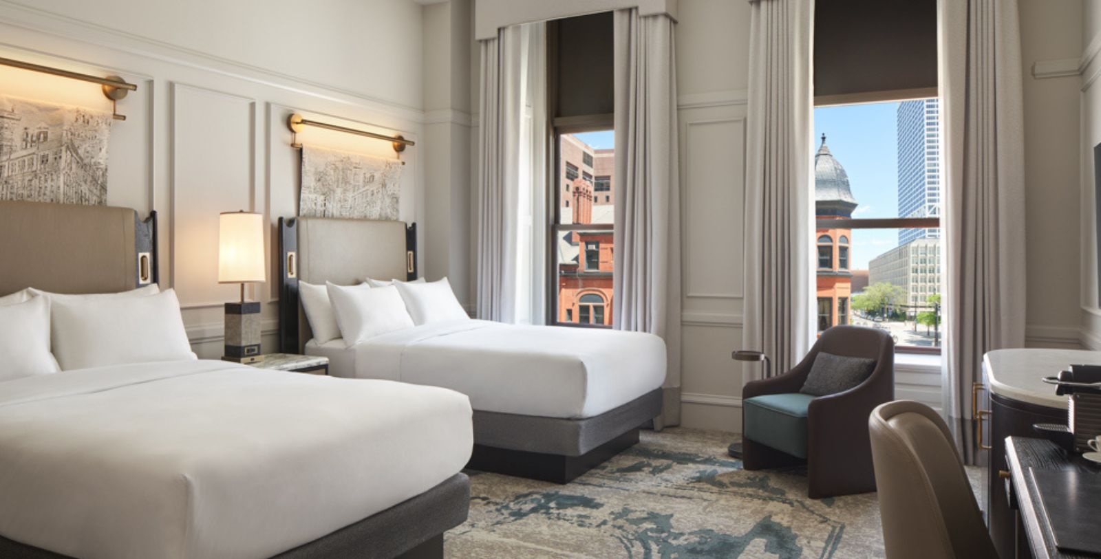Image of Guestroom at The Pfister Hotel, 1893, Member of Historic Hotels of America, in Milwaukee, Wisconsin, Accommodations
