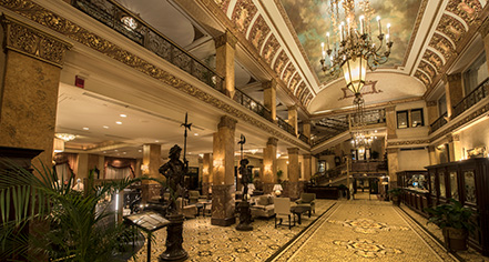 The Pfister Hotel
in Milwaukee