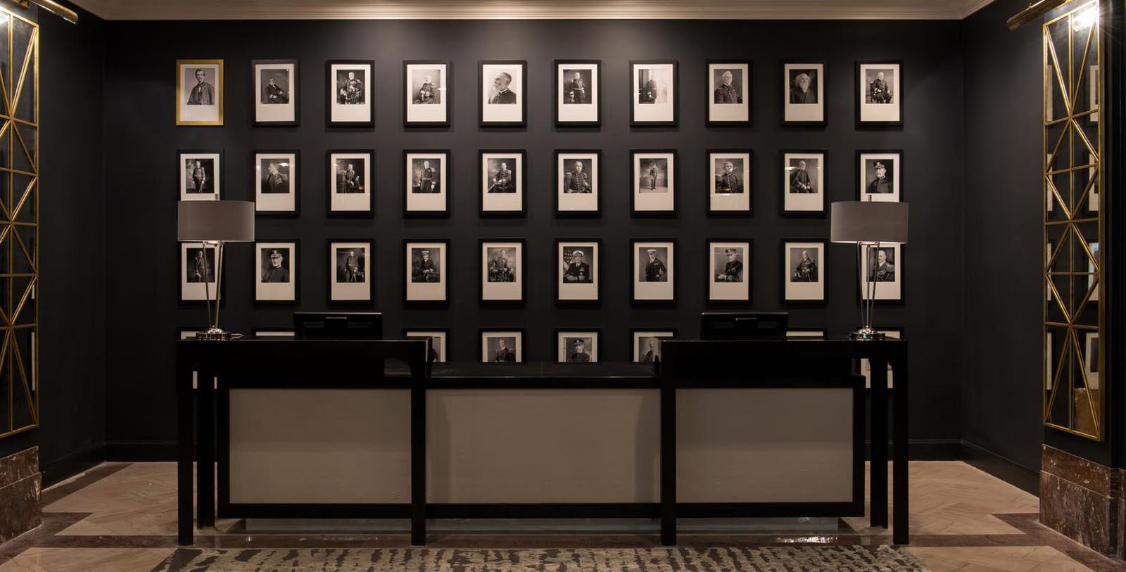 Image of Lobby Area The Admiral Hotel, 1940, Member of Historic Hotels of America, in Mobile, Alabama, Discover