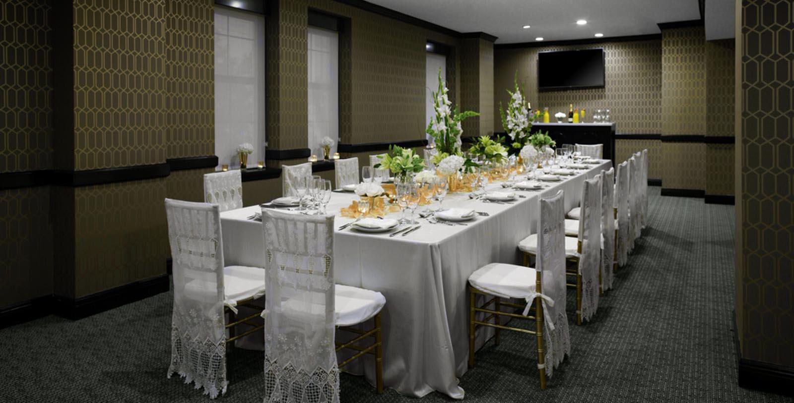 Image of Intimate Dinner The Admiral Hotel, 1940, Member of Historic Hotels of America, in Mobile, Alabama, Experience