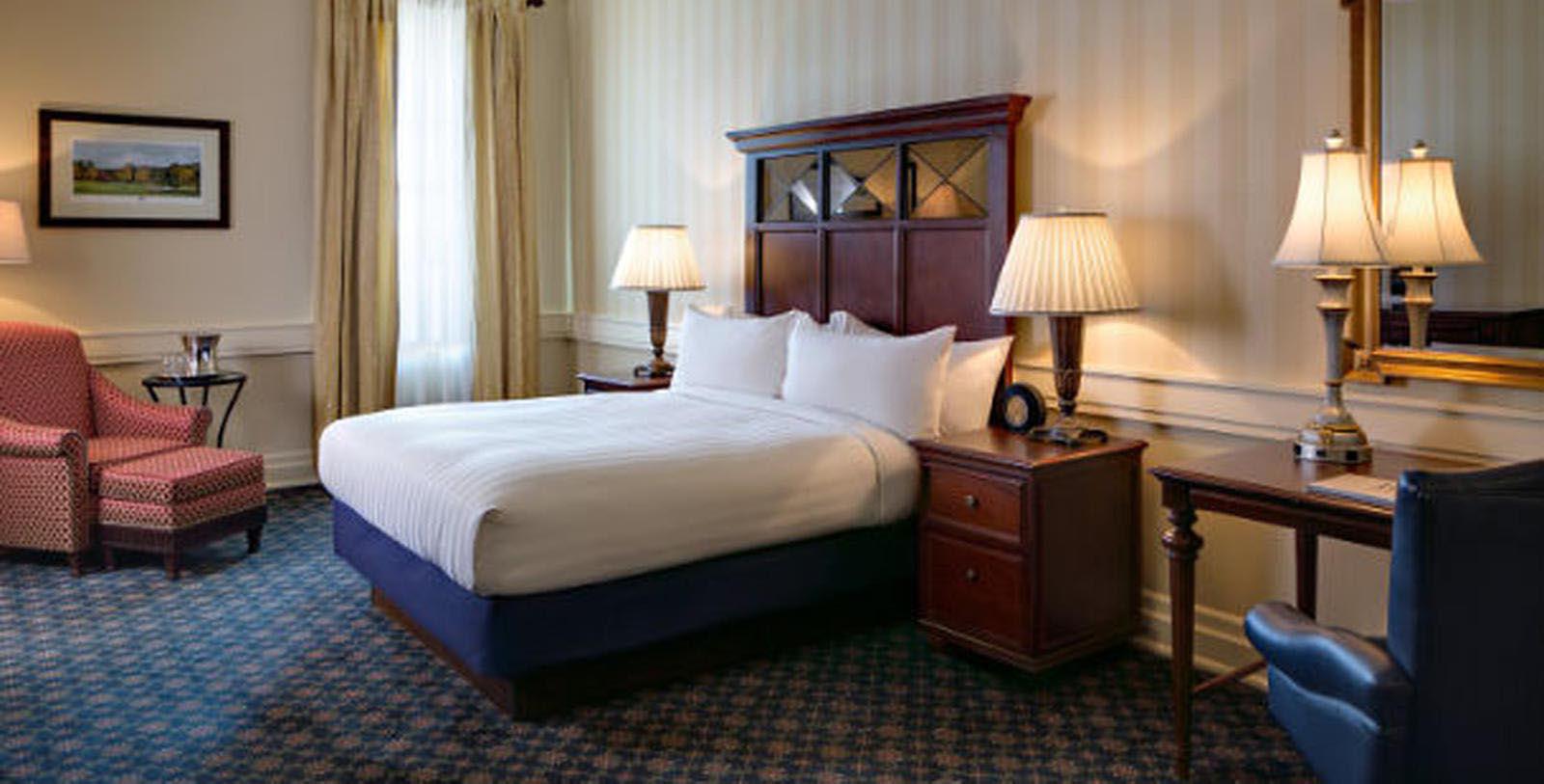 Image of Guestroom at Battle House Renaissance Mobile Hotel & Spa, 1852, Member of Historic Hotels of America, in Mobile, Alabama, Location Map