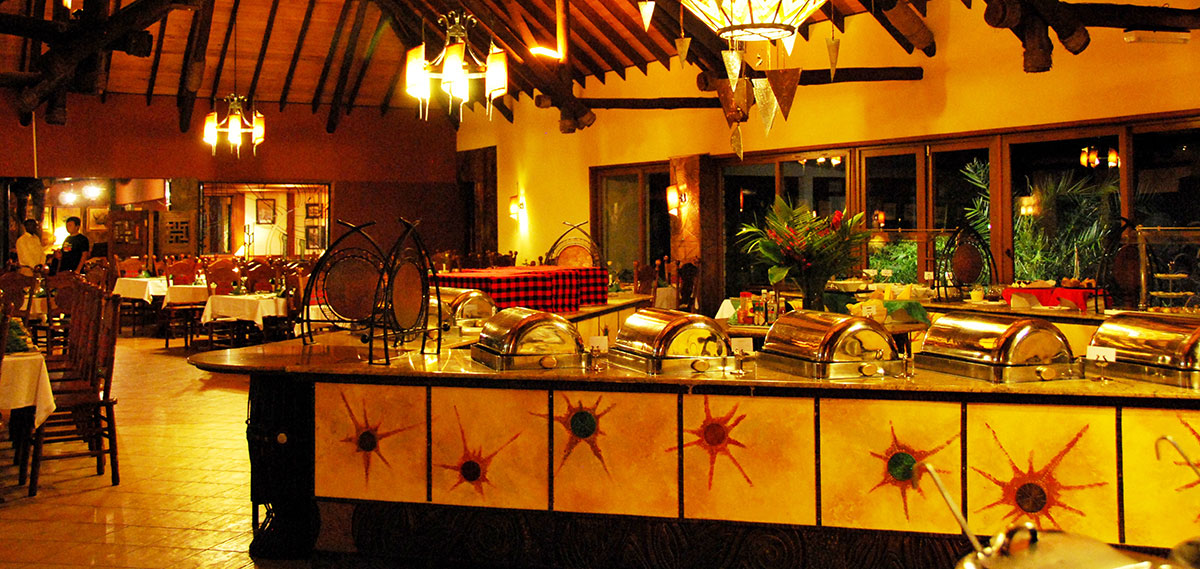 Kenya Hotel Dining Keekorok Lodge Restaurants in Kenya