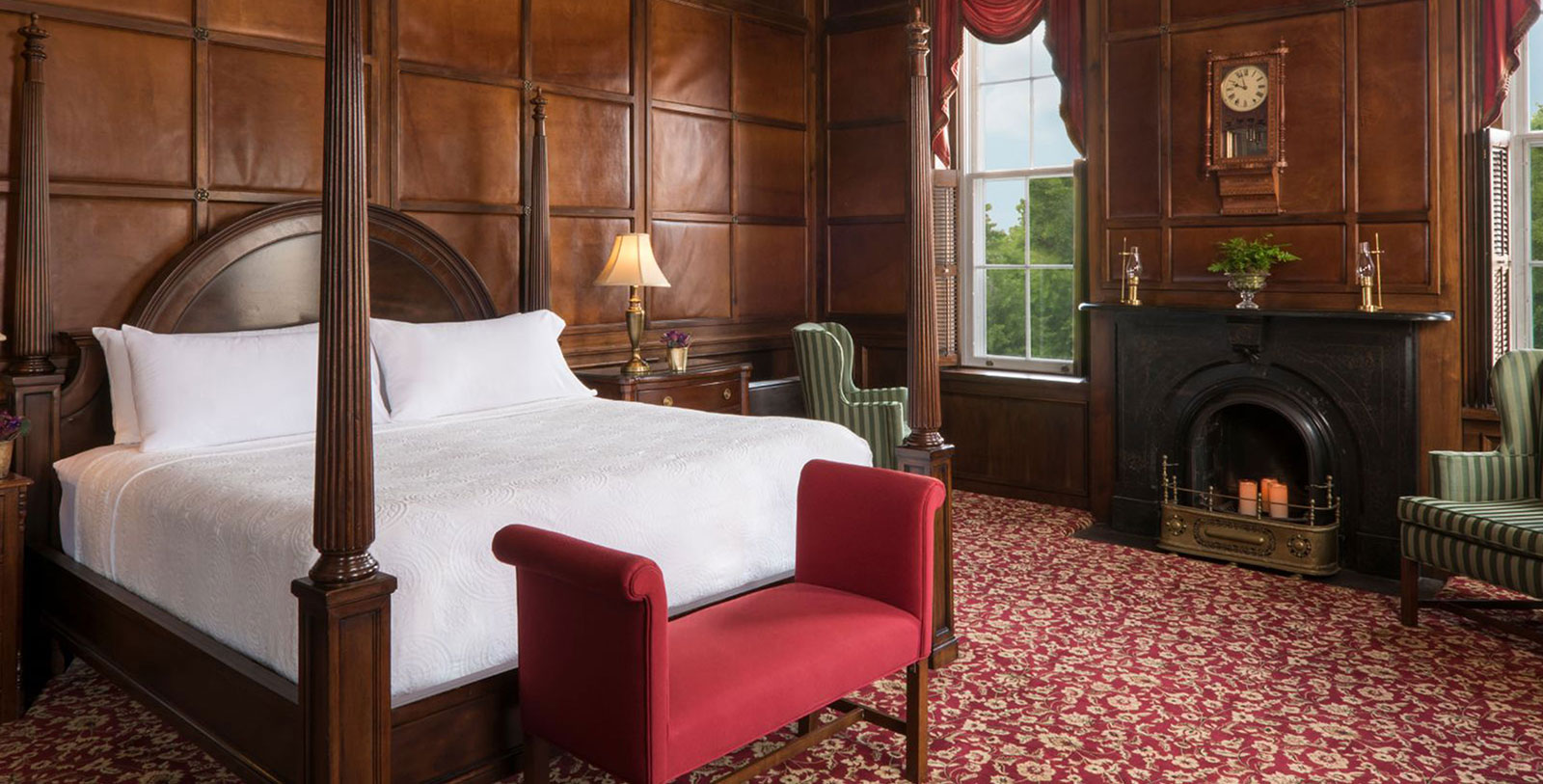 Image of Guestroom Interior St. James Hotel, 1875, Member of Historic Hotels of America, in Red Wing, Minnesota, Accommodations