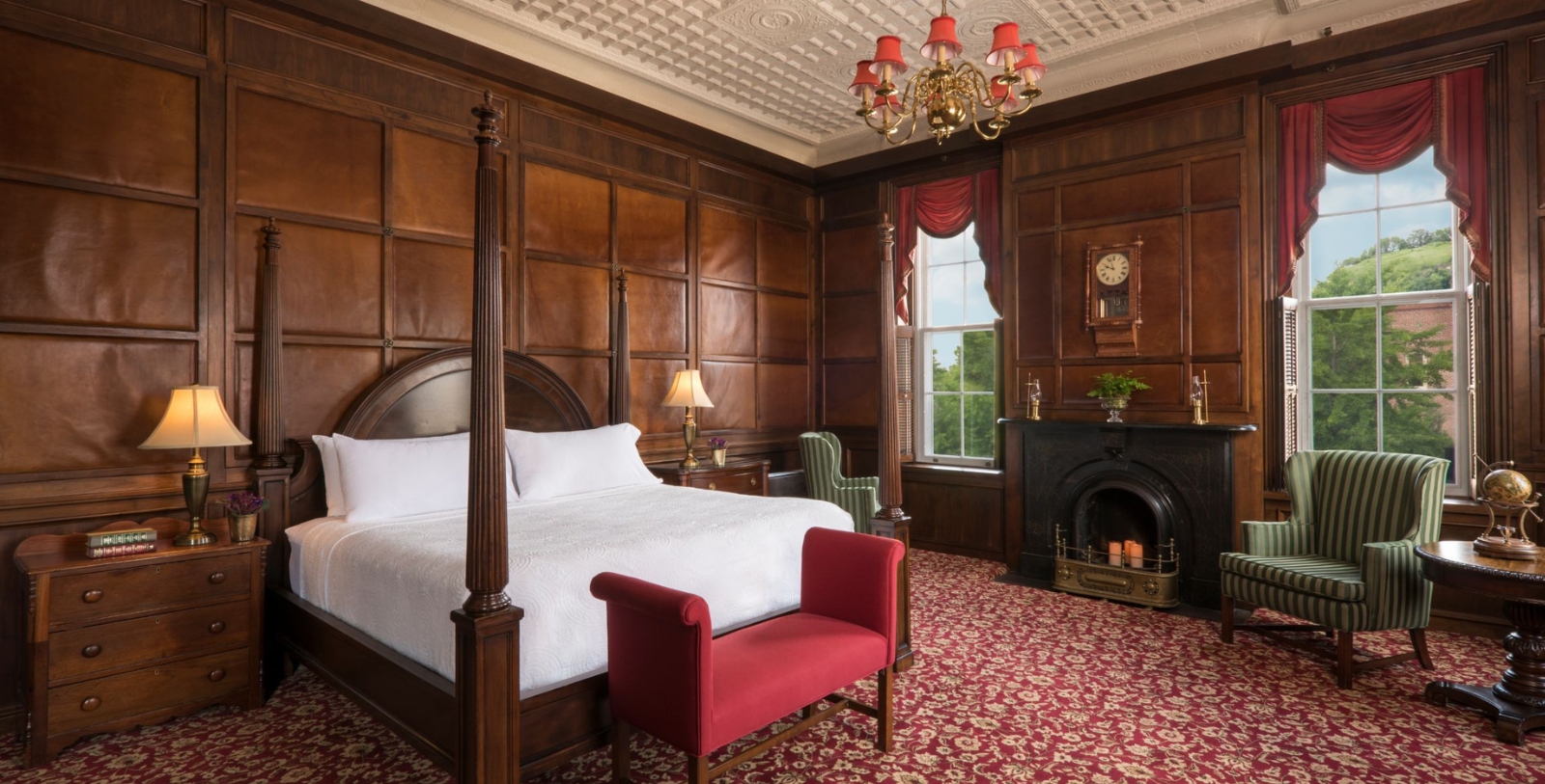 Image of Guestroom Interior St. James Hotel, 1875, Member of Historic Hotels of America, in Red Wing, Minnesota, Accommodations