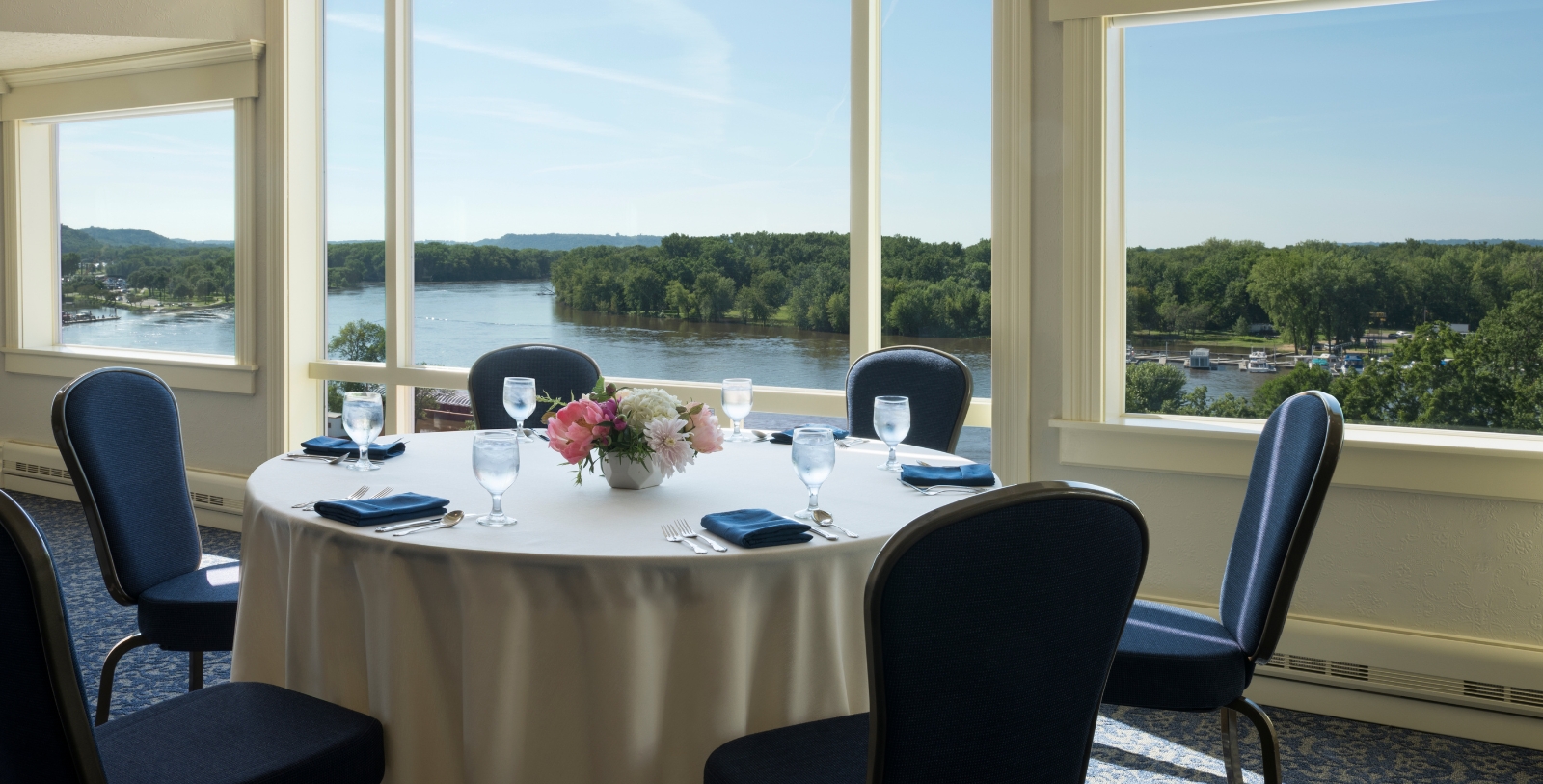 Image of Wedding Ceremony St. James Hotel, 1875, Member of Historic Hotels of America, in Red Wing, Minnesota, Weddings