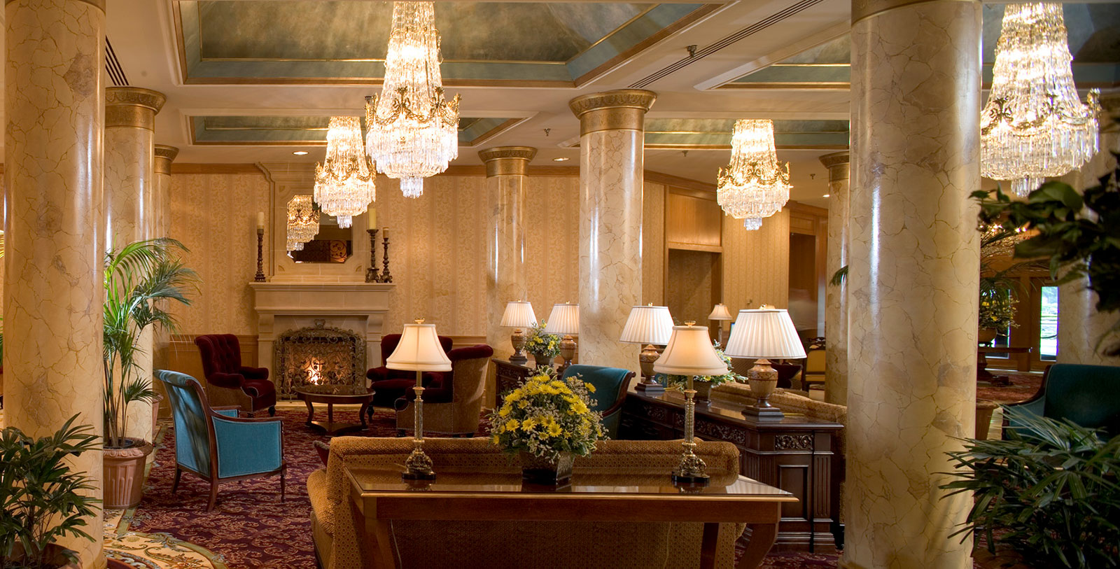 The Saint Paul Hotel is a timeless and gorgeous historic hotel.