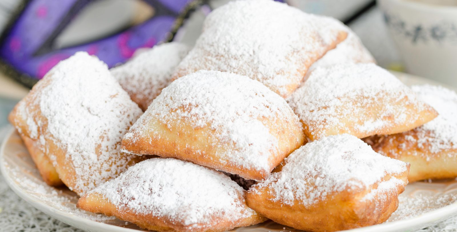 Taste a beignet in New Orleans' iconic French Market.