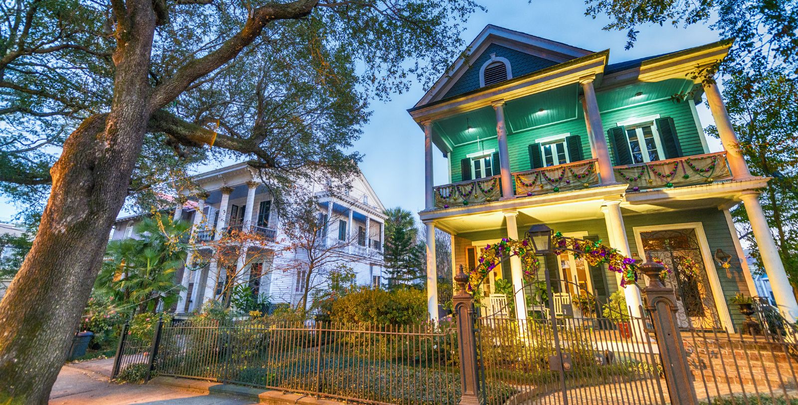 Explore the historic Garden District.