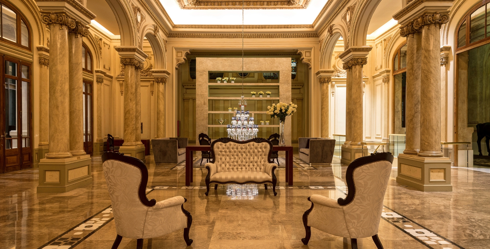 Image of Hotel Interior of Sofitel Montevideo Casino Carrasco and Spa, (1921), a Member of Historic Hotels Worldwide in Montevideo, Uruguay.