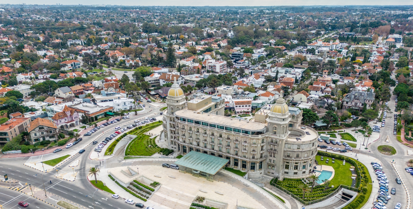 Explore the Carrasco neighborhood, which grew around the grand hotel.