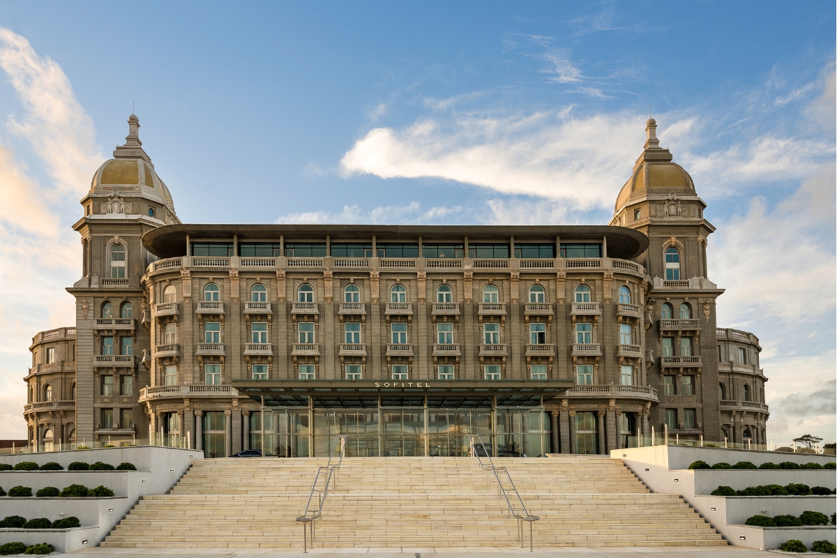 Image of Hotel Exterior of Sofitel Montevideo Casino Carrasco and Spa, (1921), a Member of Historic Hotels Worldwide in Montevideo, Uruguay.