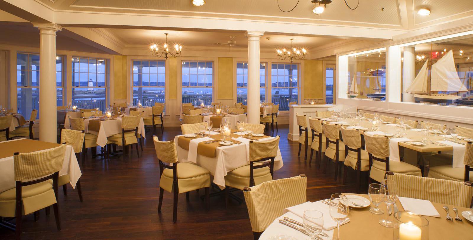Image of dining room Harbor View Hotel of Martha's Vineyard, 1891, Member of Historic Hotels of America, Edgartown, Massachusetts, Experience