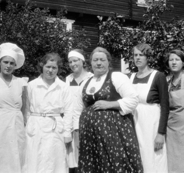 Original Hotel Owner Kari Straand and Her Team