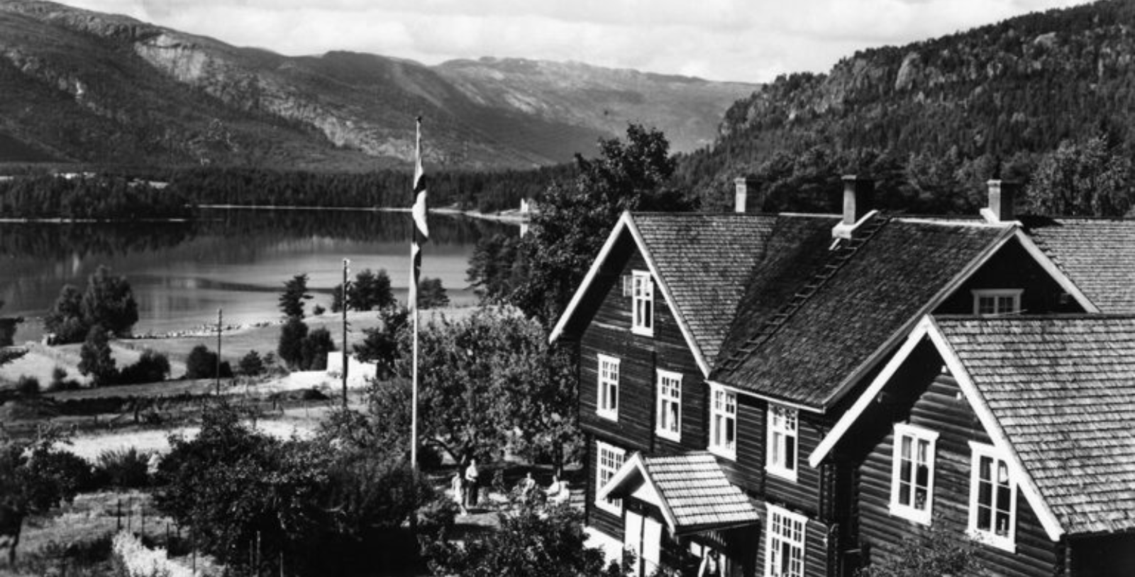 Historical image of Straand Hotel, 1864, Member of Historic Hotels Worldwide since 2023, in Vrådal, Norway