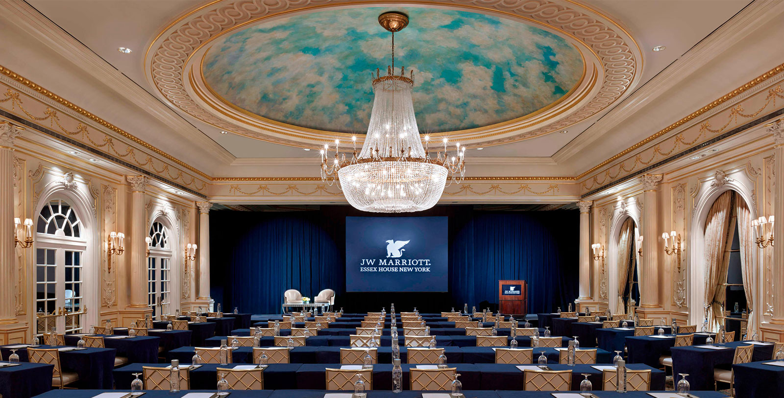 Image of Ballroom, JW Marriott Essex House New York, New York, 1931, Member of Historic Hotels of America, Experience