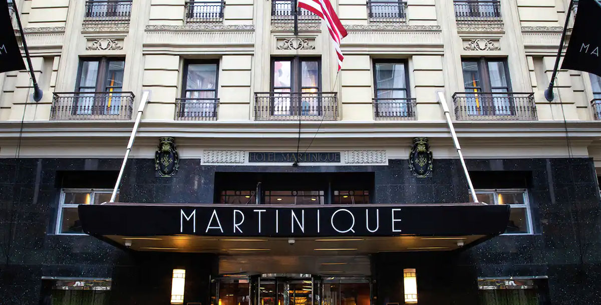 Discover the French Renaissance style of Martinique New York on Broadway.