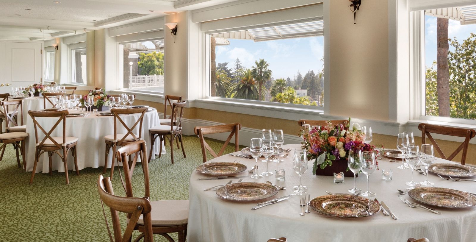 Image of banquet set up in meeting hall at Claremont Resort & Club, 1915, Member of Historic Hotels of America, in Berkeley, California, Experience