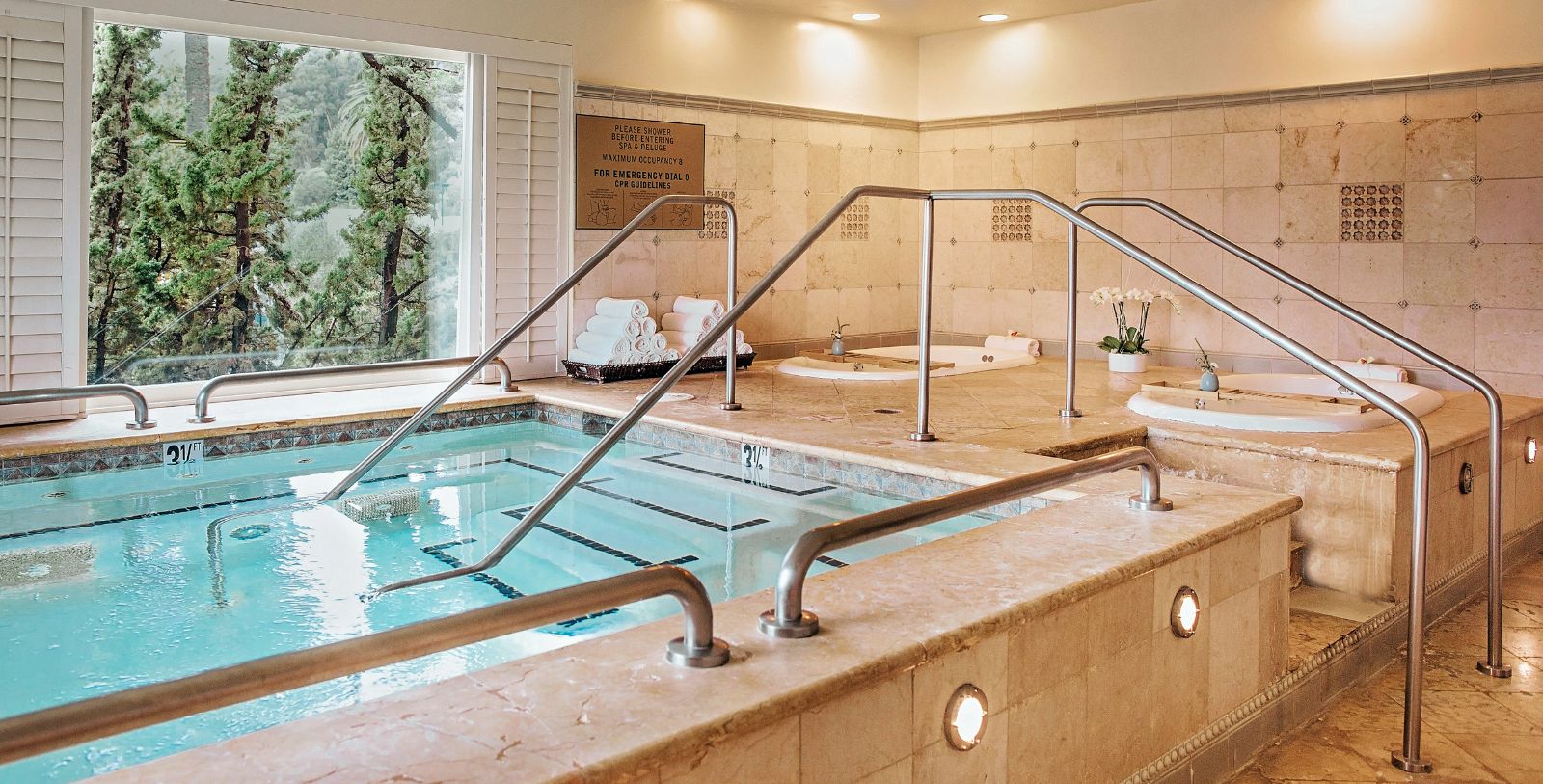Image of Spa Pool at Claremont Club & Spa, 1915, A Fairmont Hotel, Member of Historic Hotels of America, in Berkeley, California, Spa