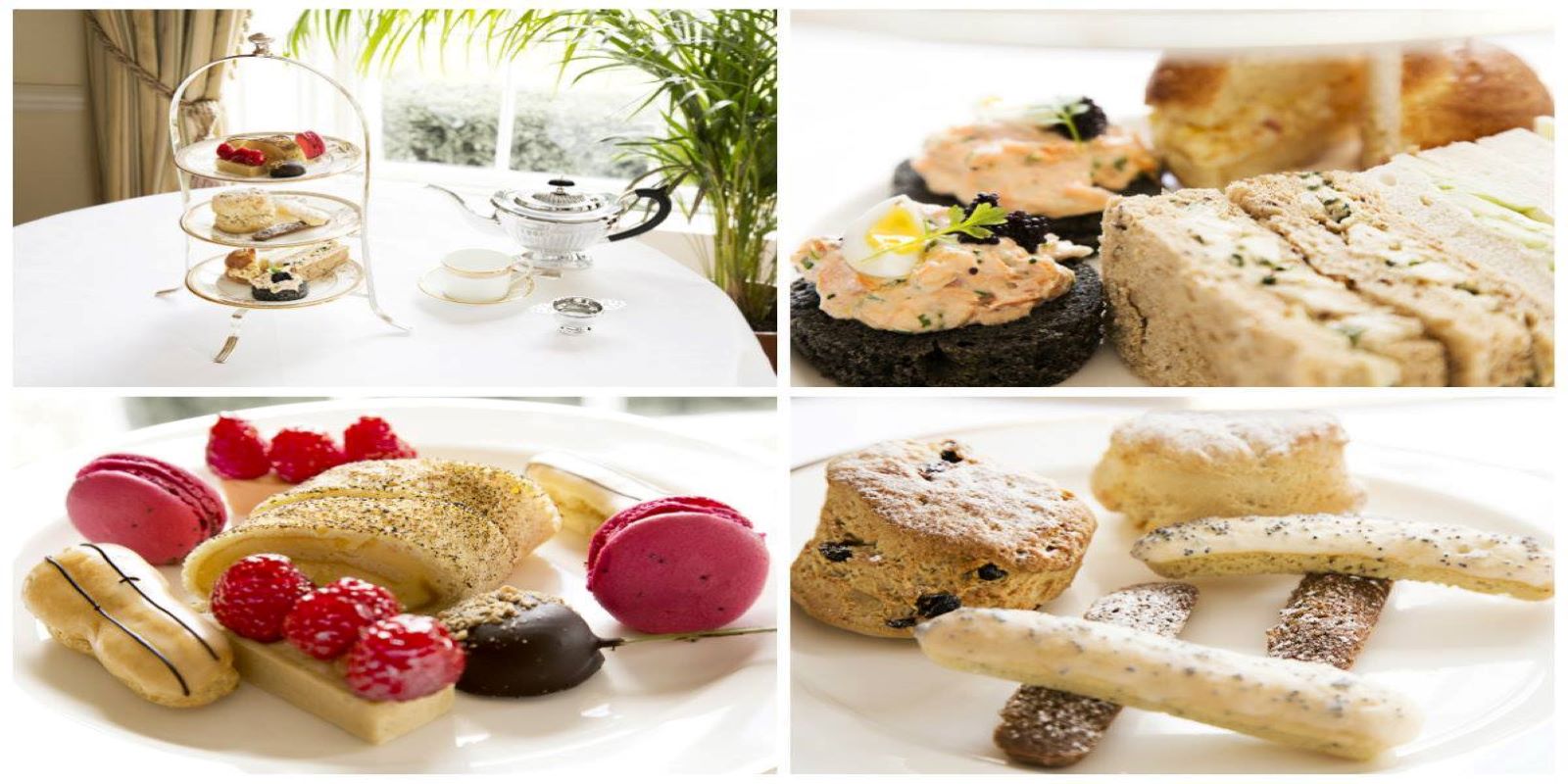 Taste the freshly baked scones served with clotted cream and preserves at Lady Fitzgerald’s Afternoon Tea.