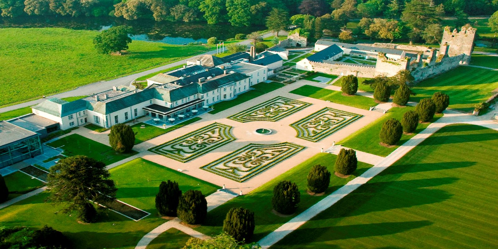 Explore the 220 acres Castlemartyr Resort by foot, horse, or golfcart.