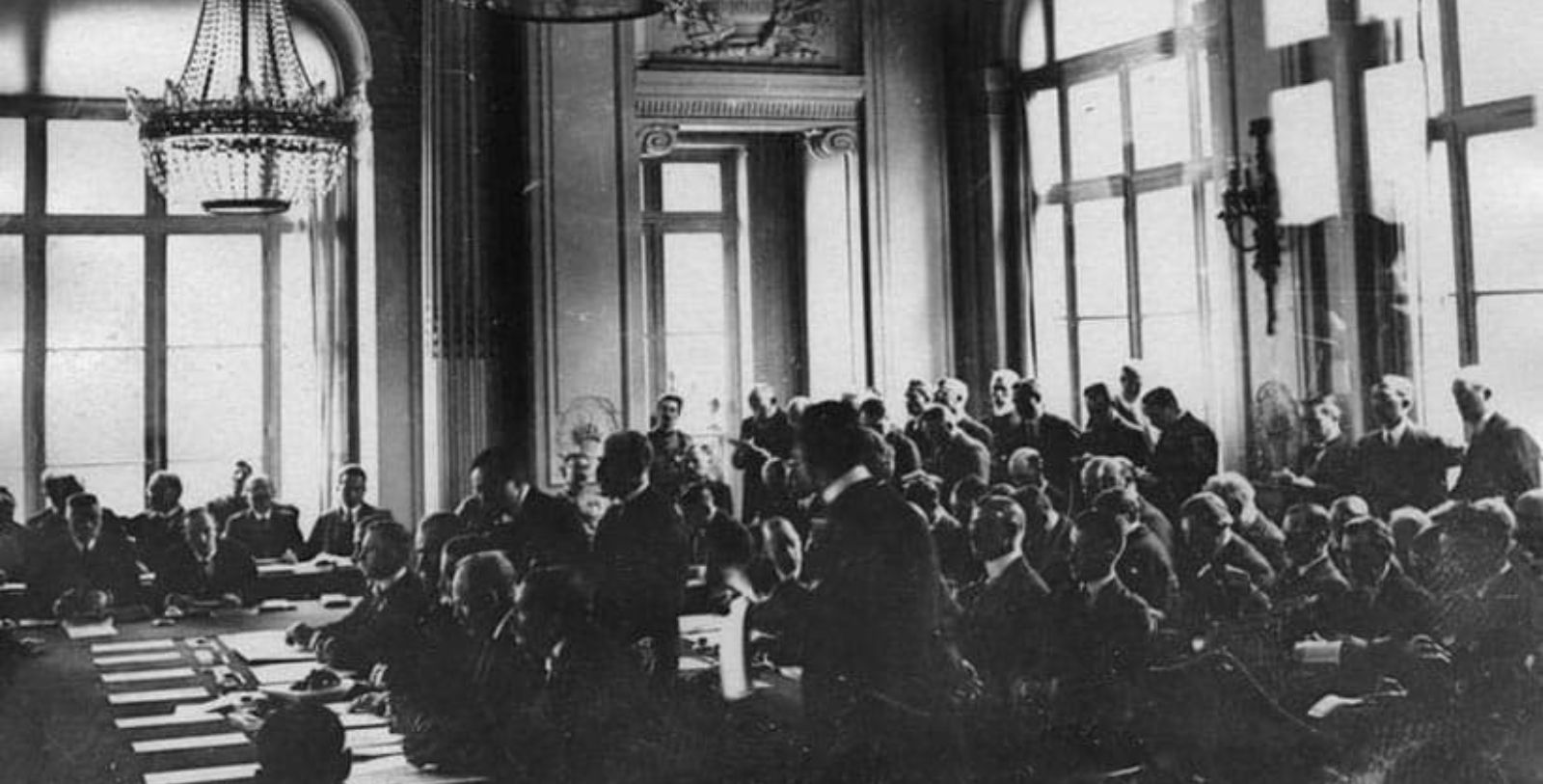 Image of historical image of Waldorf Astoria Versailles- Trianon Palace, 1910, a Member of Historic Hotels Worldwide in Versailles, France.