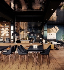 Dining at
Amerikalinjen
in Oslo