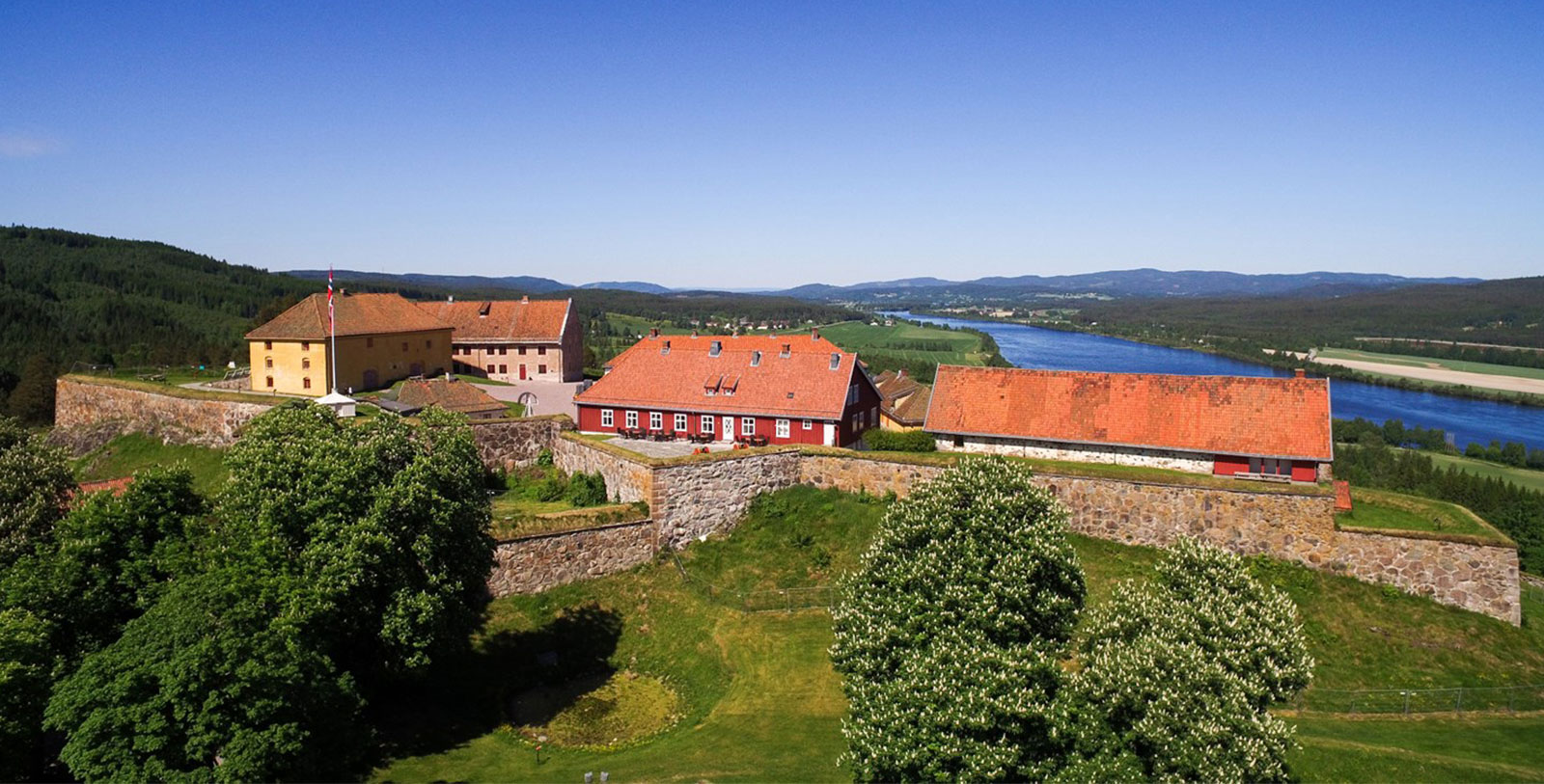 Image of Hotel Exterior Festningen Castle Hotel & Resort, 1673, Member of Historic Hotels Worldwide, in Kongsvinger, Norway, Special Offers, Discounted Rates, Families, Romantic Escape, Honeymoons, Anniversaries, Reunions