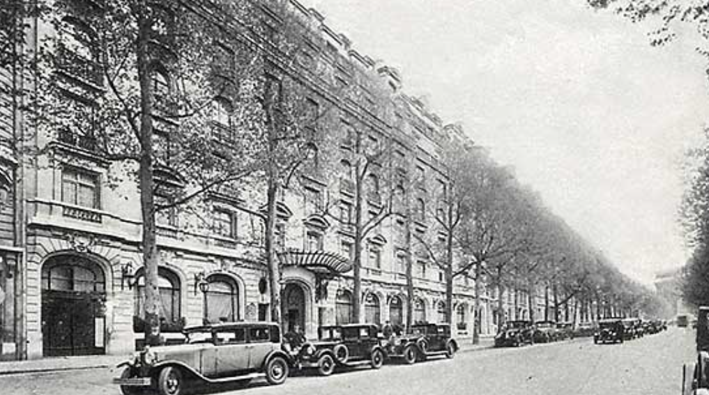 Historical Image of Exterior, Le Royal Monceau - Raffles Paris, 1928, Member of Historic Hotels Worldwide, in Paris, France, History