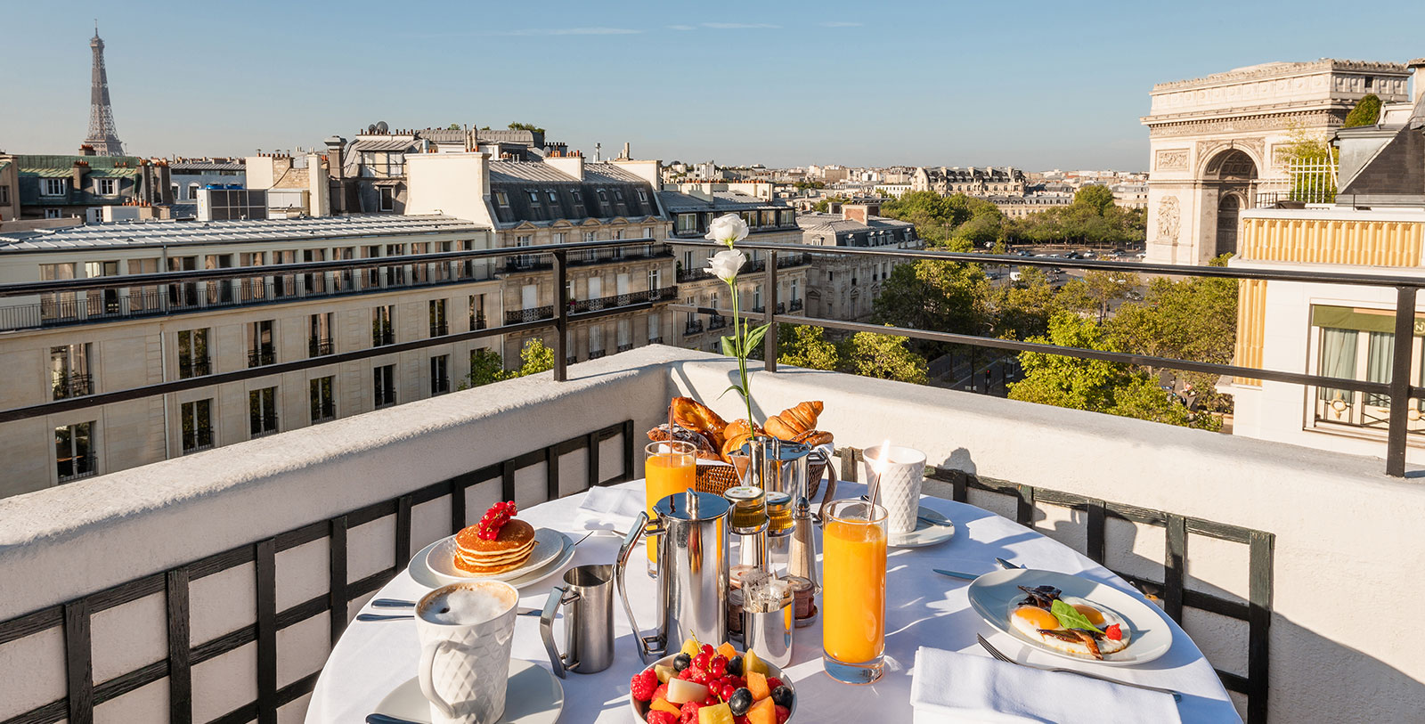 Experience the spectacular views from atop Hotel Napoleon.