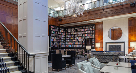 The Heathman Hotel
in Portland