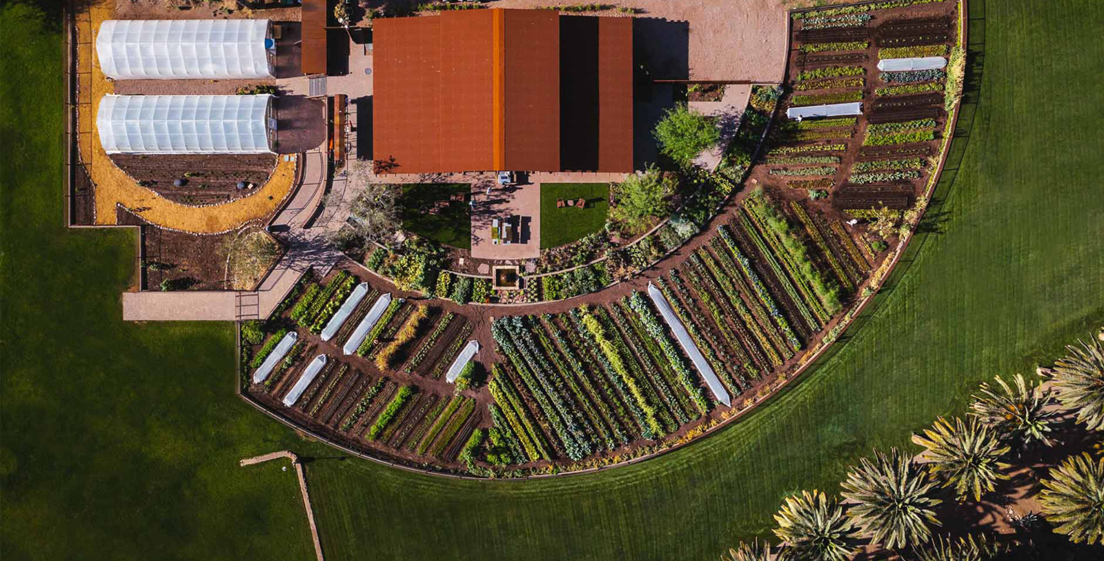 Explore the resort’s artisanal on-site farm, which gives rise to more than 150 crops each season.