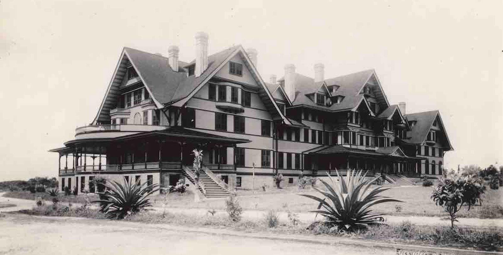 Historic image of hotel exterior at Belleview Inn, 1897, Member of Historic Hotels of America, in Belleair, Florida, Discover