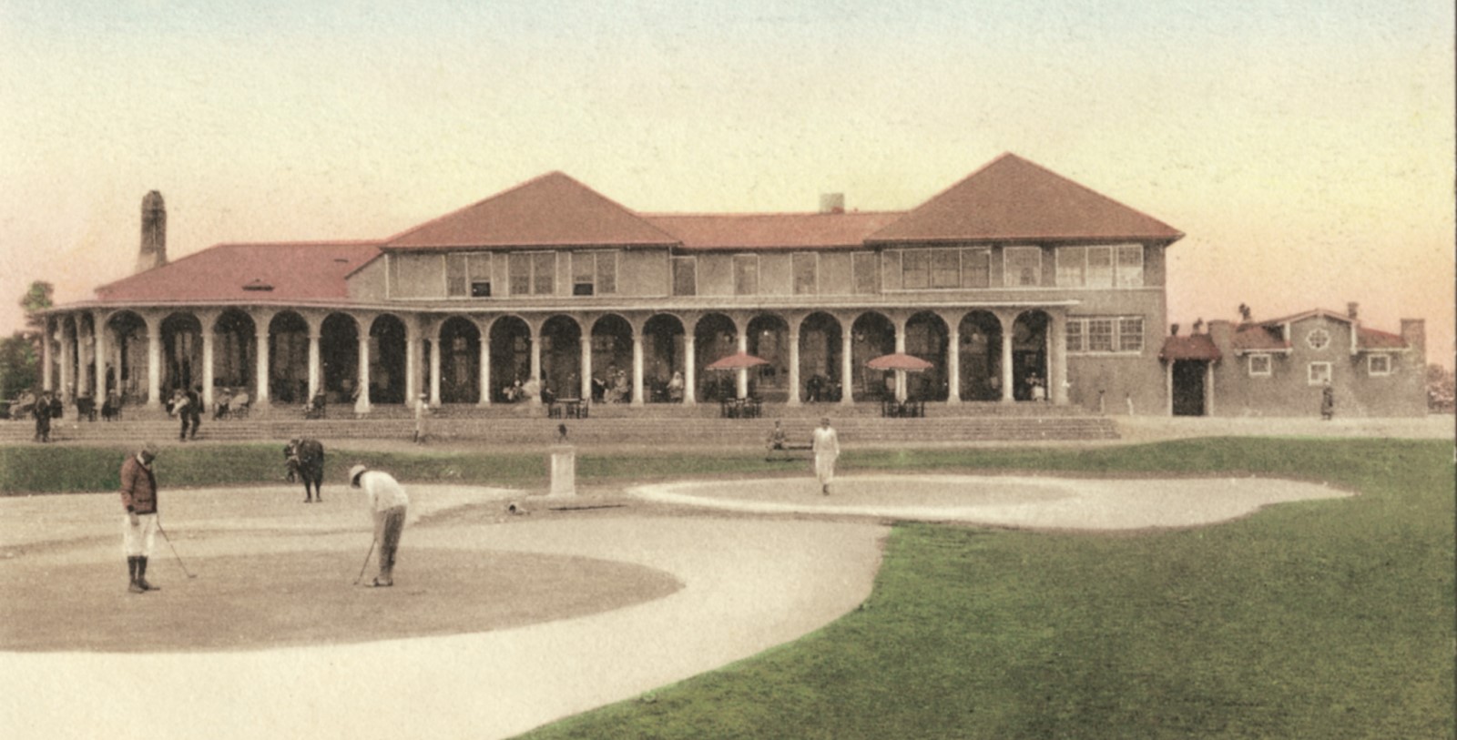 Historic Image of the Golf Course at Pinehurst Resort, Member of Historic Hotels of America