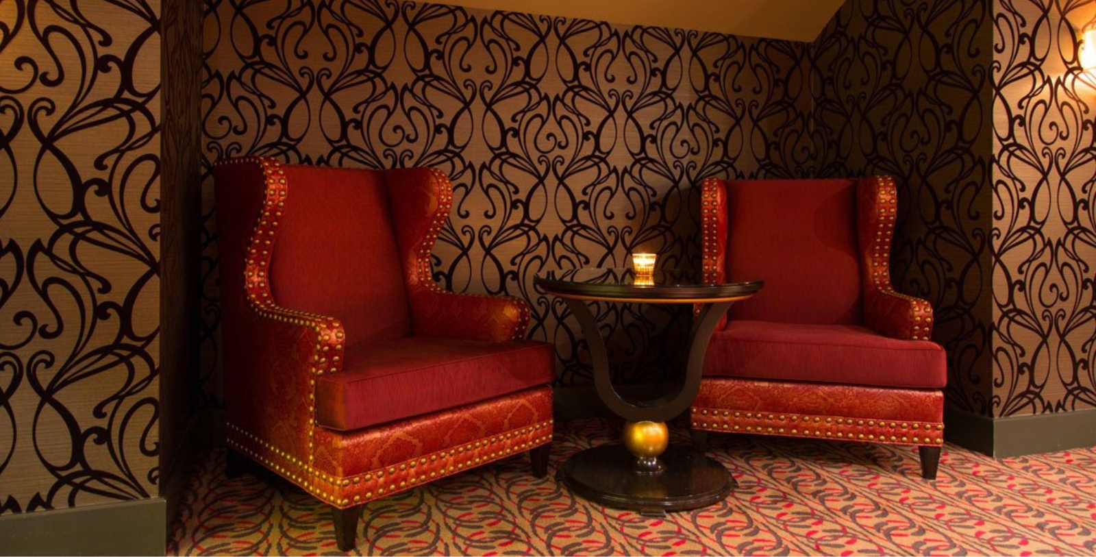 Experience an authentic prohibition speakeasy tucked beneath the hotel lobby.