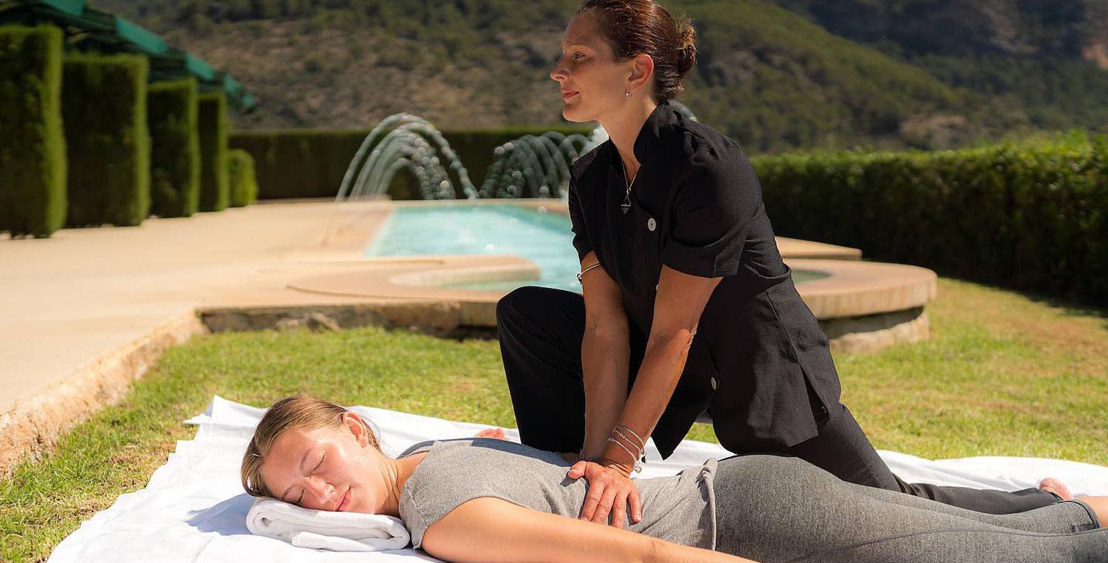 Image of Outdoor Massage, Gran Hotel Son Net, Puigpunyent, Spain, 1672, Member of Historic Hotels Worldwide, Explore