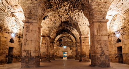 Diocletian's Cellars (Dioklecijanovi Podrumi)