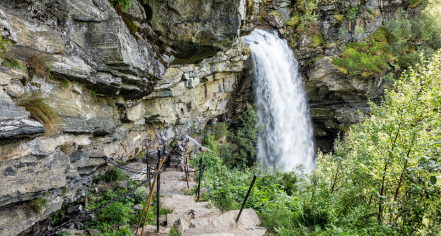 Storseterfossen Waterfall