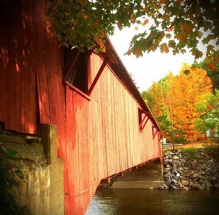 Image Of Forksville Covered Bridge And Country Store, Historic Hotels Of America