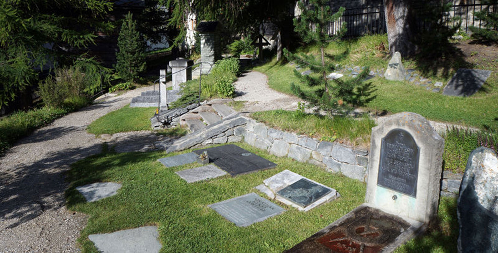 Mountaineers' Cemetery, Zermatt, Switzerland
