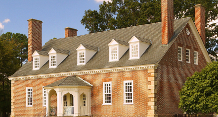 Image Of George Mason's Gunston Hall, Great American Treasures Property In Lorton, VA.