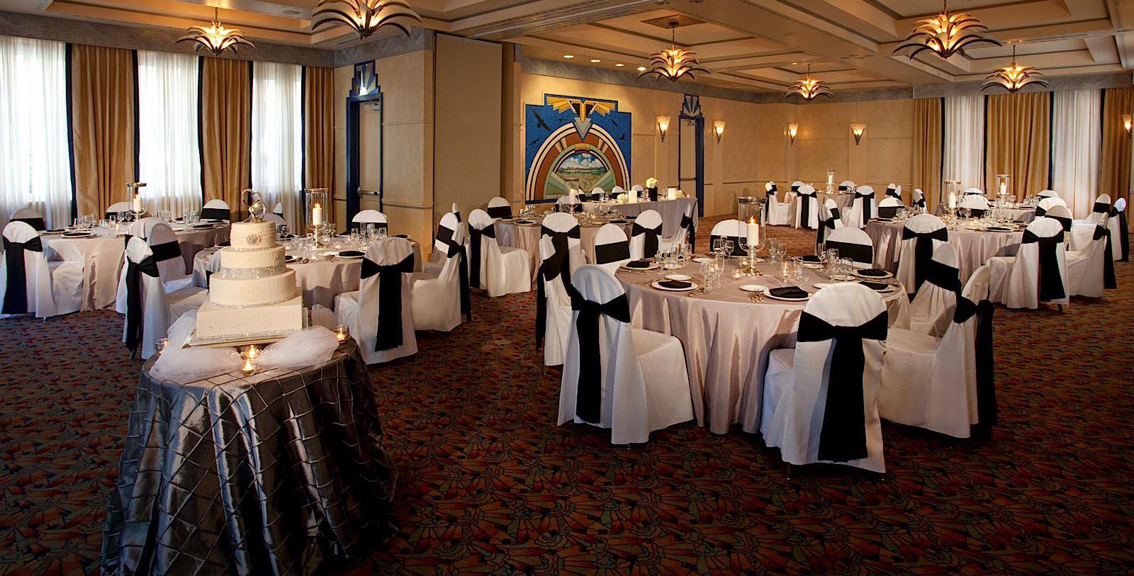 Image of meeting and event space set up for banquet Hassayampa Inn, 1927, Member of Historic Hotels of America, in Prescott, Arizona, Experience