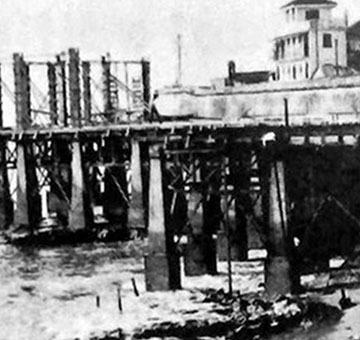 Historical Image of Construction, Sofitel Legend Casco Viejo-Panama City, 1917, Member of Historic Hotels Worldwide, in Panama City, Panama.