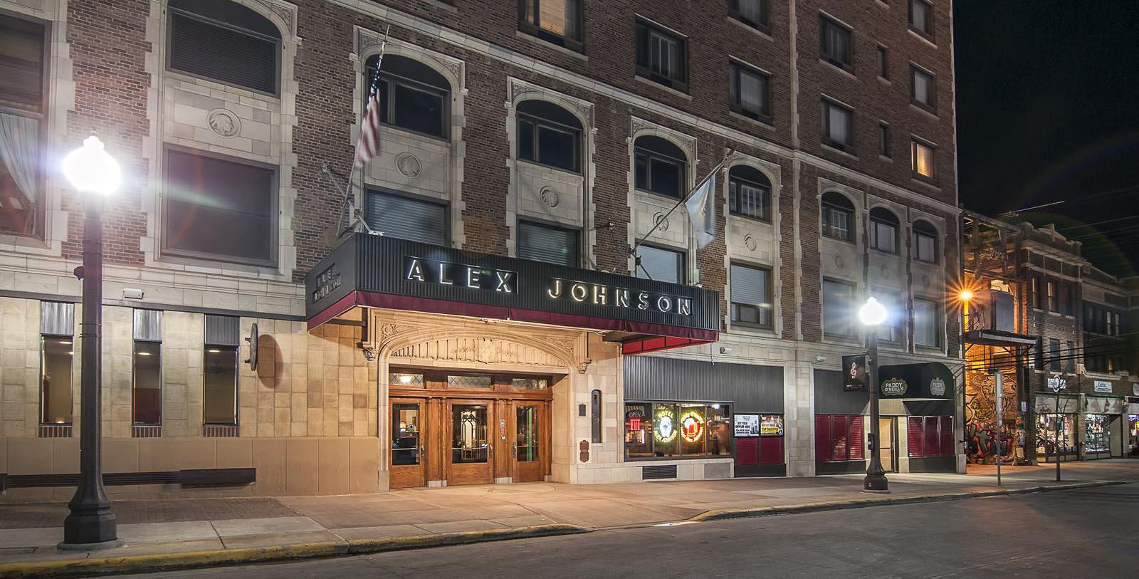 Image of Hotel Exterior, Hotel Alex Johnson in Rapid City, South Dakota, 1928, Member of Historic Hotels of America, Discover