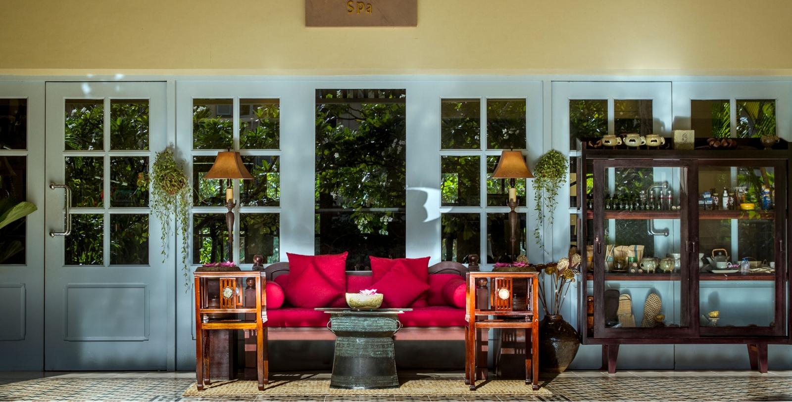 Image of Spa Exterior Raffles Grand Hotel D'Angkor, 1932, Member of Historic Hotels Worldwide, in Siem Reap, Cambodia, Experience
