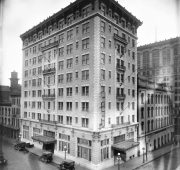 9-Story Hotel Rueger, Opened 1913
