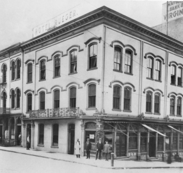 24-Room Hotel Rueger, Opened 1901