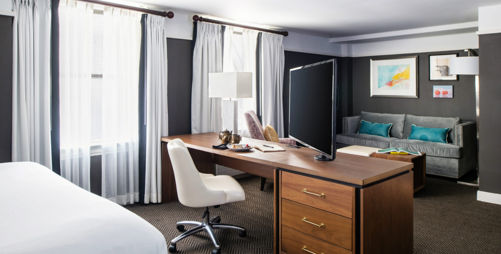 Image of Comfy Suite at The Commonwealth, 1912, Member of Historic Hotels of America since 2023, in Richmond, Virginia