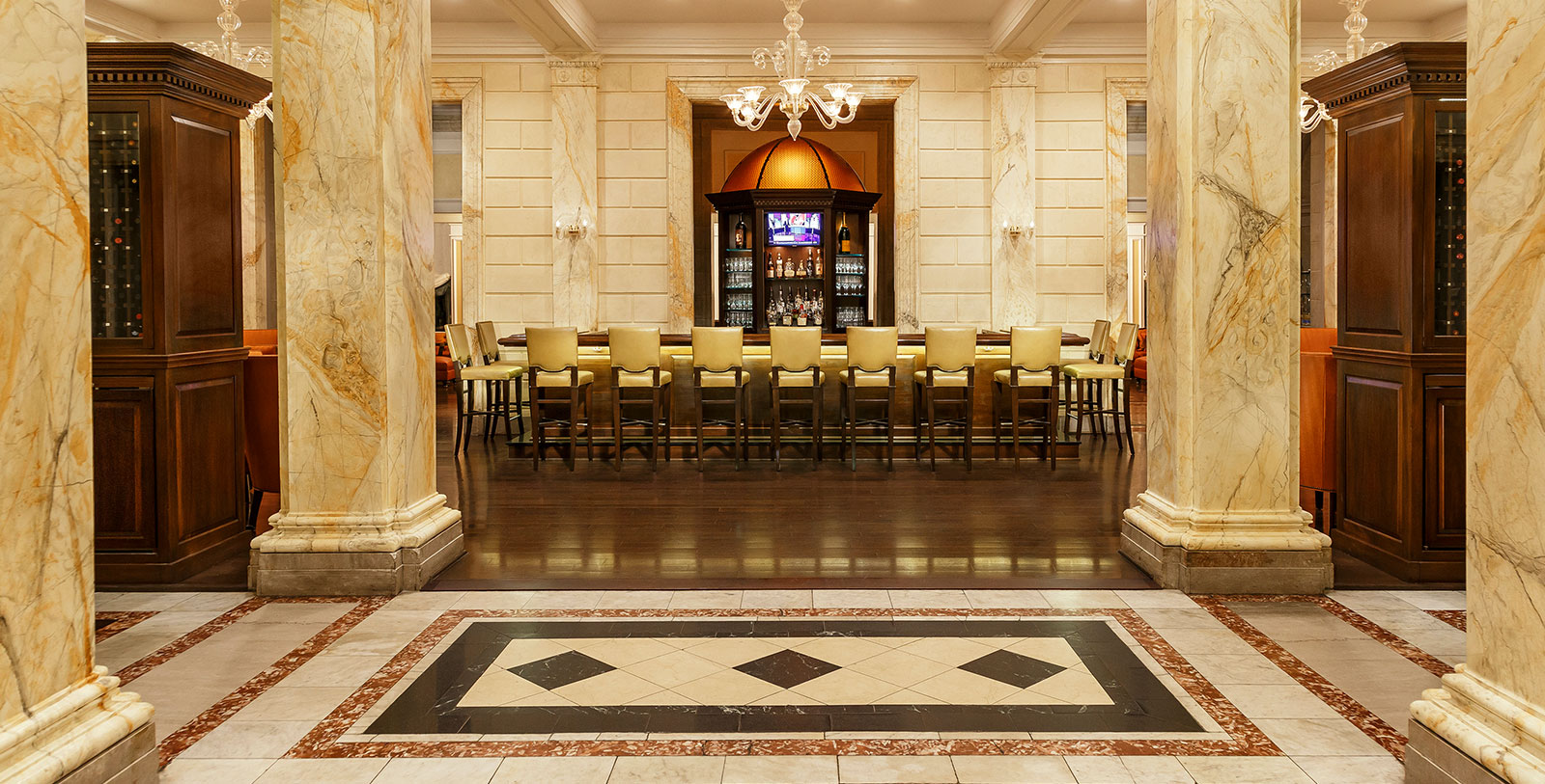 Image of Lobby The Jefferson Hotel, 1895, Member of Historic Hotels of America, in Richmond, Virginia, Explore