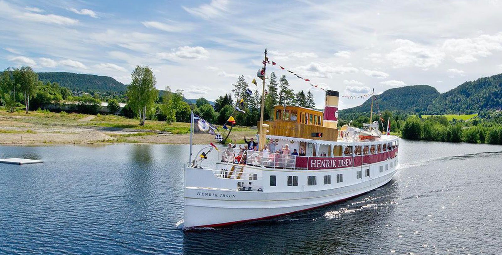 Experience the historic Telemark Canal just beyond the hotel’s front door.